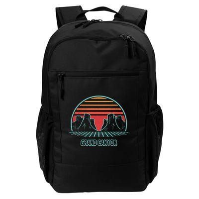 Grand Canyon National Park Retro Hiking Vintage 80s Style Gift Backpack
