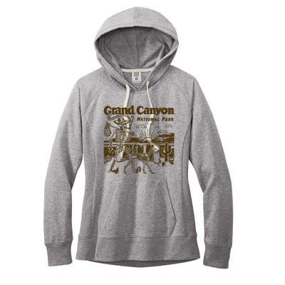 Grand Canyon National Park Monument Valley Funny Camping Women's Fleece Hoodie