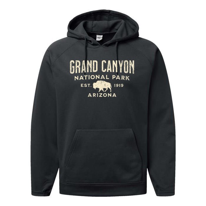 Grand Canyon National Park Performance Fleece Hoodie