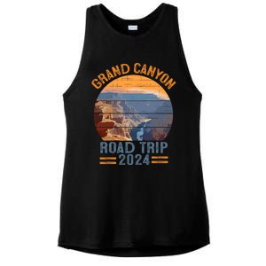 Grand Canyon National Park Road Trip 2024 Family Vacation Ladies PosiCharge Tri-Blend Wicking Tank