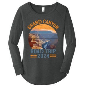 Grand Canyon National Park Road Trip 2024 Family Vacation Women's Perfect Tri Tunic Long Sleeve Shirt