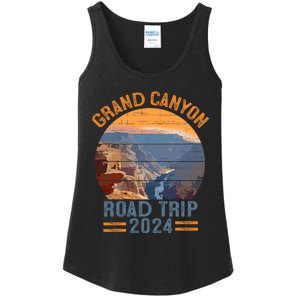 Grand Canyon National Park Road Trip 2024 Family Vacation Ladies Essential Tank