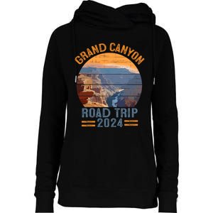 Grand Canyon National Park Road Trip 2024 Family Vacation Womens Funnel Neck Pullover Hood