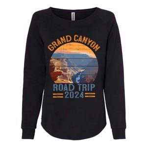 Grand Canyon National Park Road Trip 2024 Family Vacation Womens California Wash Sweatshirt