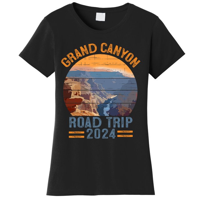 Grand Canyon National Park Road Trip 2024 Family Vacation Women's T-Shirt