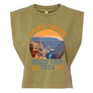 Grand Canyon National Park Road Trip 2024 Family Vacation Garment-Dyed Women's Muscle Tee