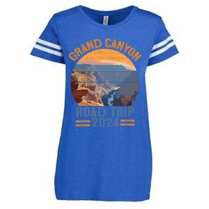 Grand Canyon National Park Road Trip 2024 Family Vacation Enza Ladies Jersey Football T-Shirt