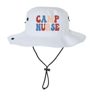 Groovy Camp Nurse 4th Of July Usa America Patriotic American Gift Legacy Cool Fit Booney Bucket Hat