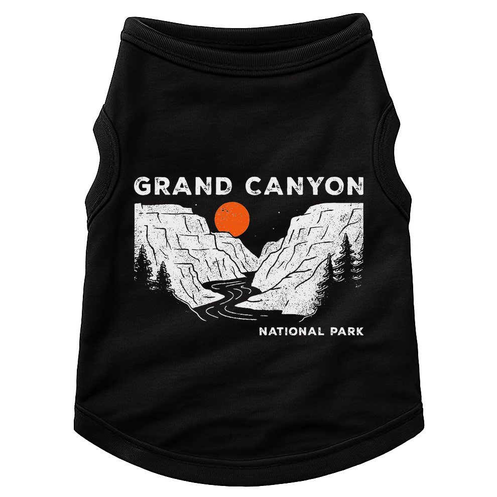 Grand Canyon National Park Arizona Vintage Doggie Tank
