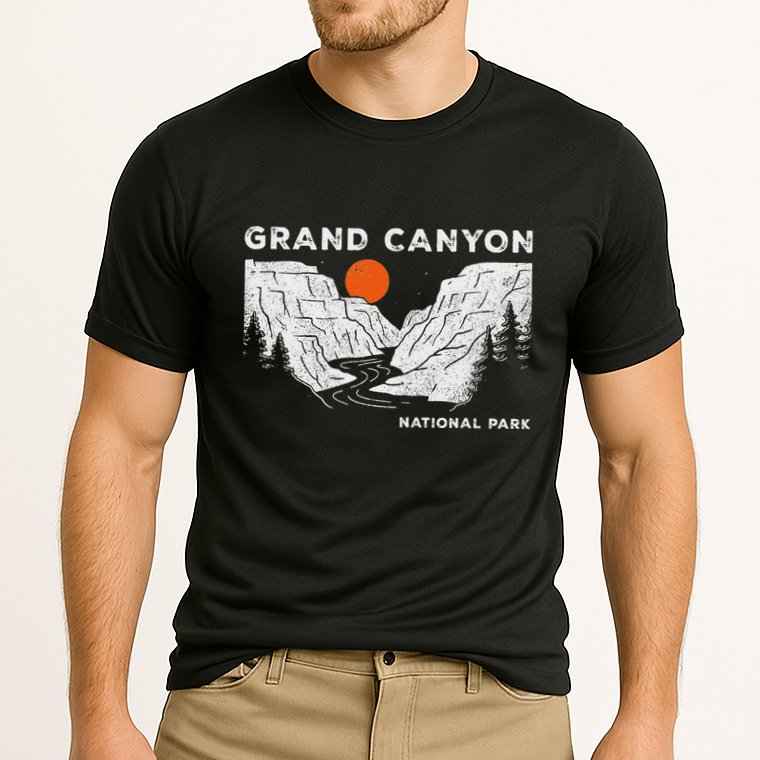 Grand Canyon National Park Arizona Vintage Cooling Performance Crew T-Shirt