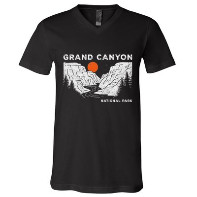 Grand Canyon National Park Arizona Vintage V-Neck T-Shirt