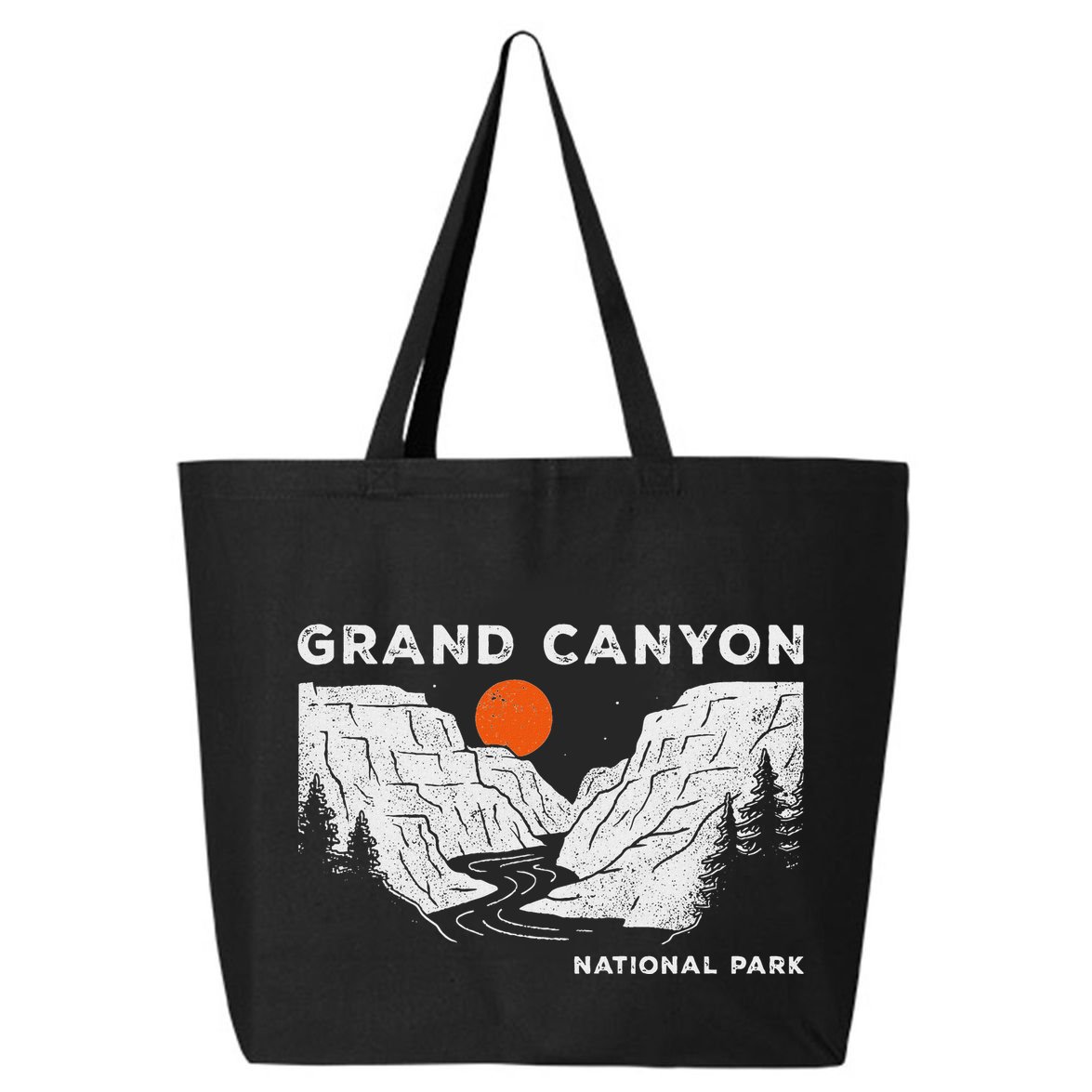 Grand Canyon National Park Arizona Vintage 25L Jumbo Tote