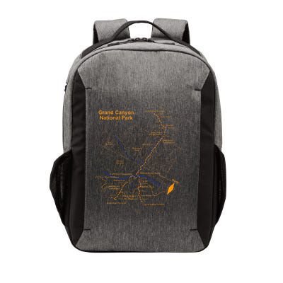 Grand Canyon National Park Trail Map Hiking Love Vector Backpack