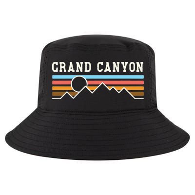 Grand Canyon National Park Retro Camping Hiking Cool Comfort Performance Bucket Hat