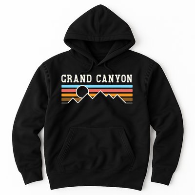 Grand Canyon National Park Retro Camping Hiking Hoodie