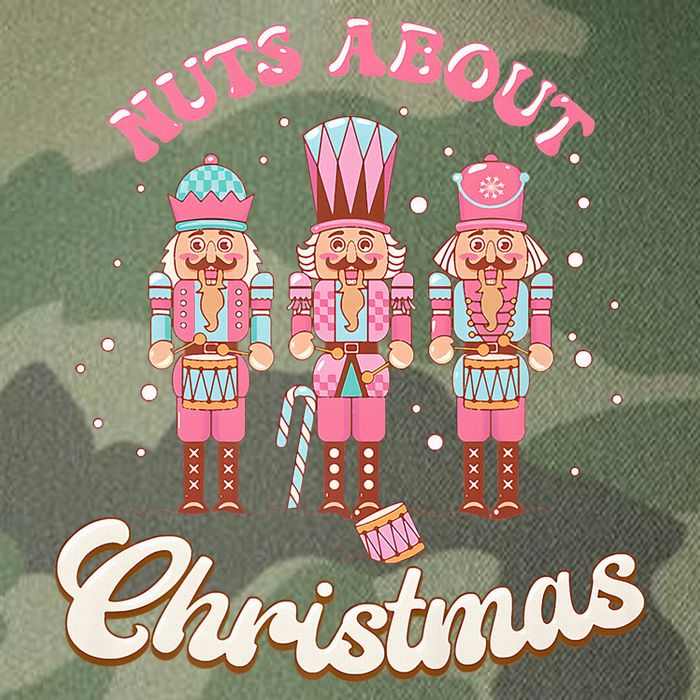 Groovy Cute Nuts About Christmas Funny Christmas Nutcracker Legacy Tie Dye Trucker Hat