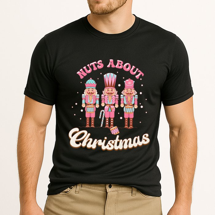 Groovy Cute Nuts About Christmas Funny Christmas Nutcracker Performance Shirt