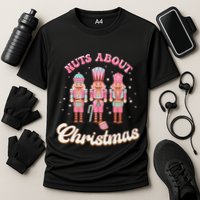 Groovy Cute Nuts About Christmas Funny Christmas Nutcracker Performance Shirt