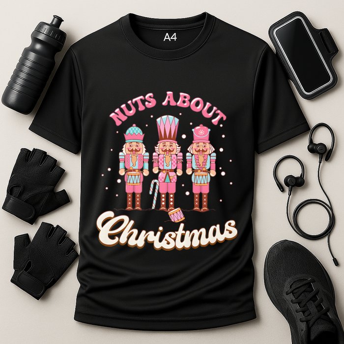 Groovy Cute Nuts About Christmas Funny Christmas Nutcracker Performance Shirt
