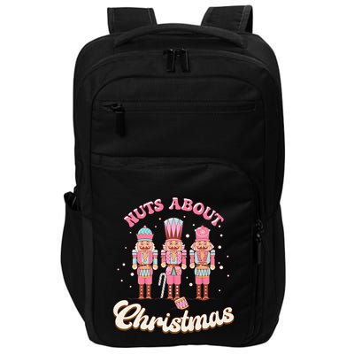 Groovy Cute Nuts About Christmas Funny Christmas Nutcracker Impact Tech Backpack