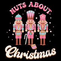 Groovy Cute Nuts About Christmas Funny Christmas Nutcracker 16 in Basic Backpack