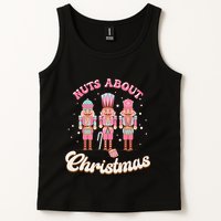 Groovy Cute Nuts About Christmas Funny Christmas Nutcracker Tank Top
