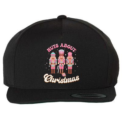 Groovy Cute Nuts About Christmas Funny Christmas Nutcracker Wool Snapback Cap