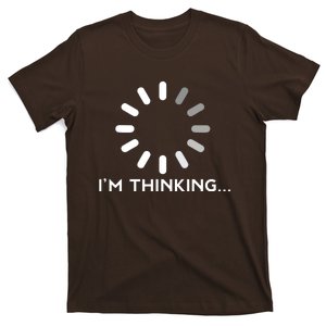 Gaming Computer Nerd Geek Thinking Gamer T-Shirt