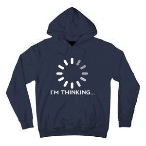 Gaming Computer Nerd Geek Thinking Gamer Tall Hoodie