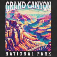 Grand Canyon National Park 7 Panel Mesh Trucker Snapback Hat