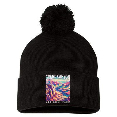 Grand Canyon National Park Pom Pom 12in Knit Beanie