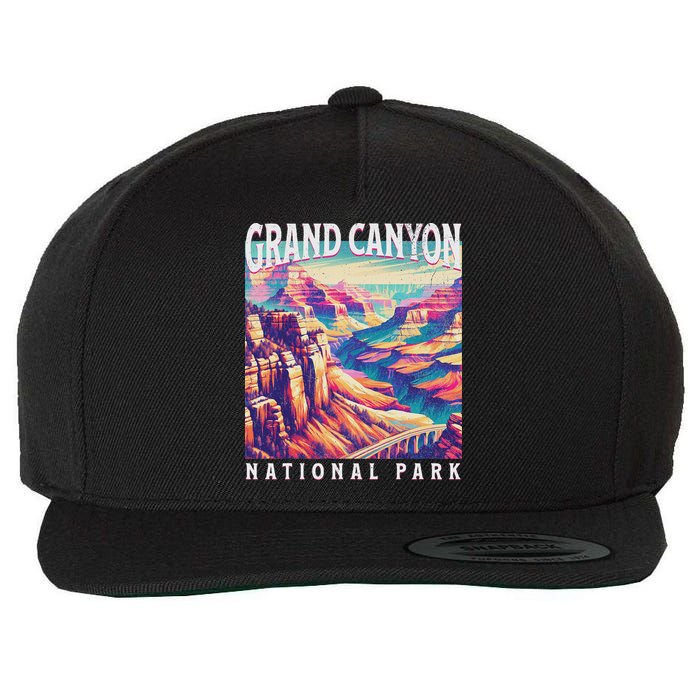 Grand Canyon National Park Wool Snapback Cap