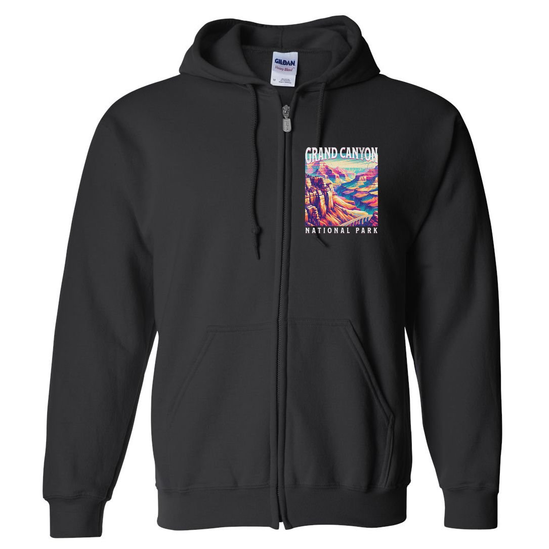 Grand Canyon National Park Full Zip Hoodie