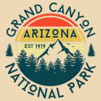 Grand Canyon National Park Arizona Nature Hiking Outdoors Drawstring Bag