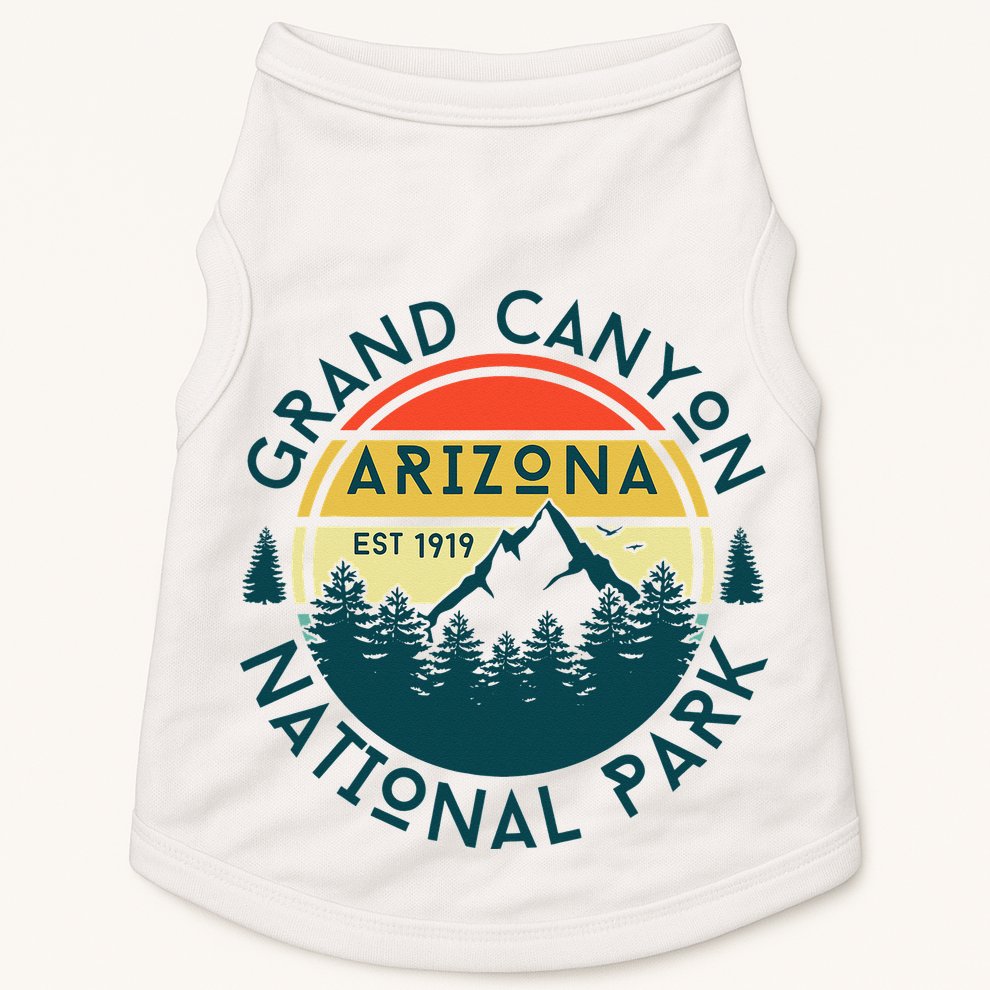 Grand Canyon National Park Arizona Nature Hiking Outdoors Doggie Tank