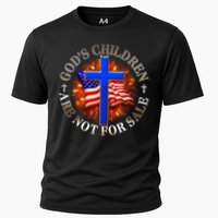 Gods Children Not Are For Sale American USA Flag Performance Shirt