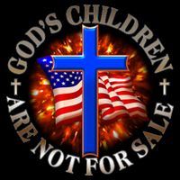 Gods Children Not Are For Sale American USA Flag Performance Shirt