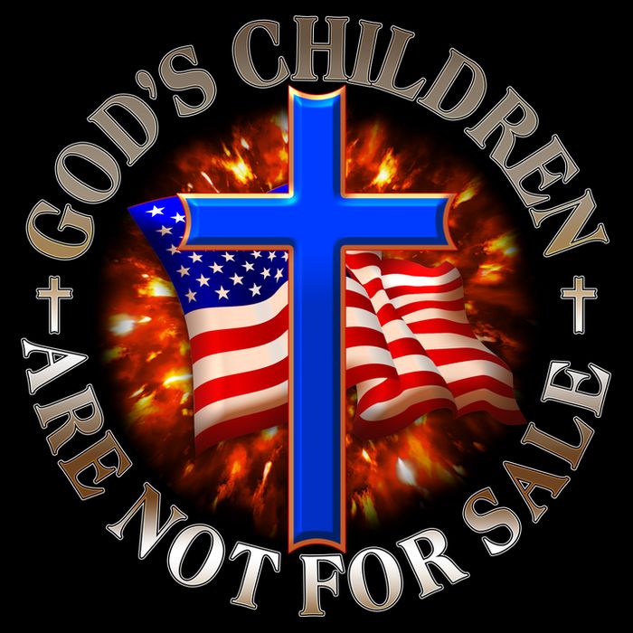 Gods Children Not Are For Sale American USA Flag Performance Shirt