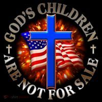 Gods Children Not Are For Sale American USA Flag Tank Top