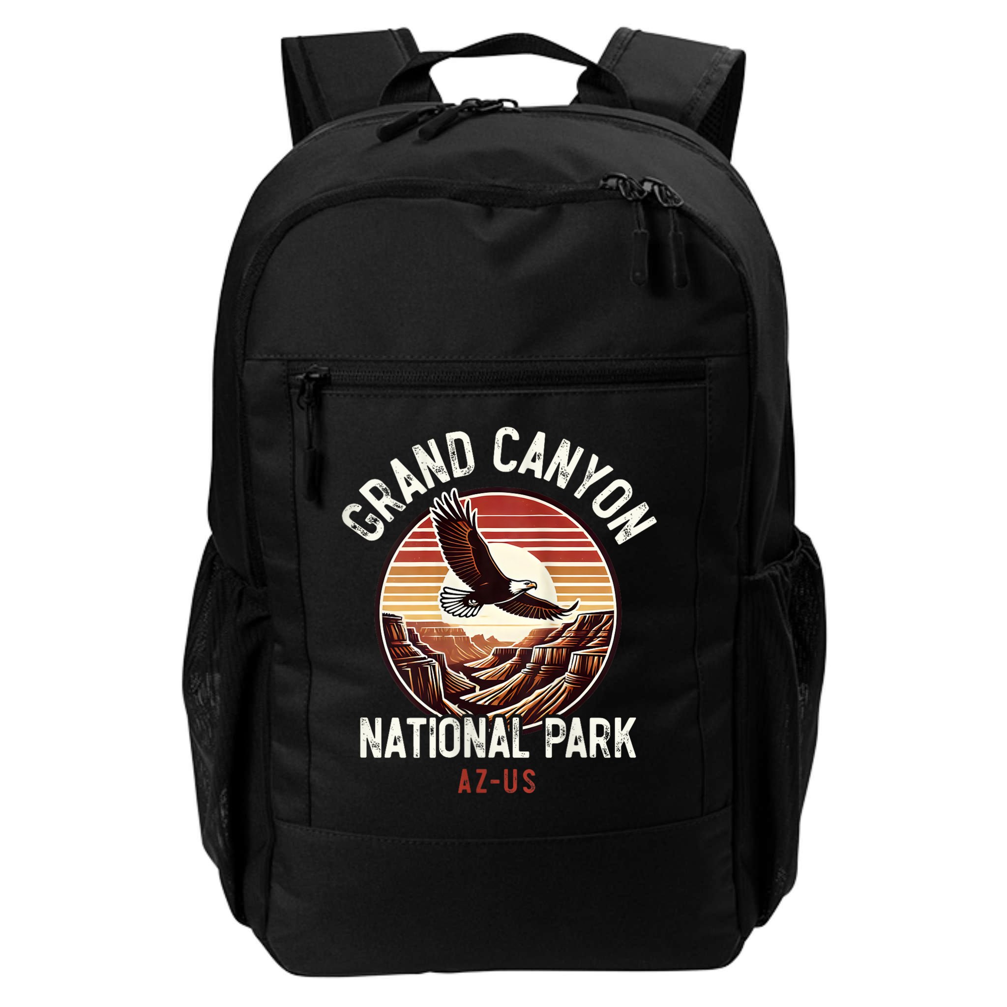 Grand Canyon National Park Vintage Arizona Eagle Travel Backpack