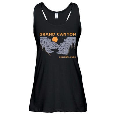 Grand Canyon National Park Arizona Vintage Ladies Essential Flowy Tank