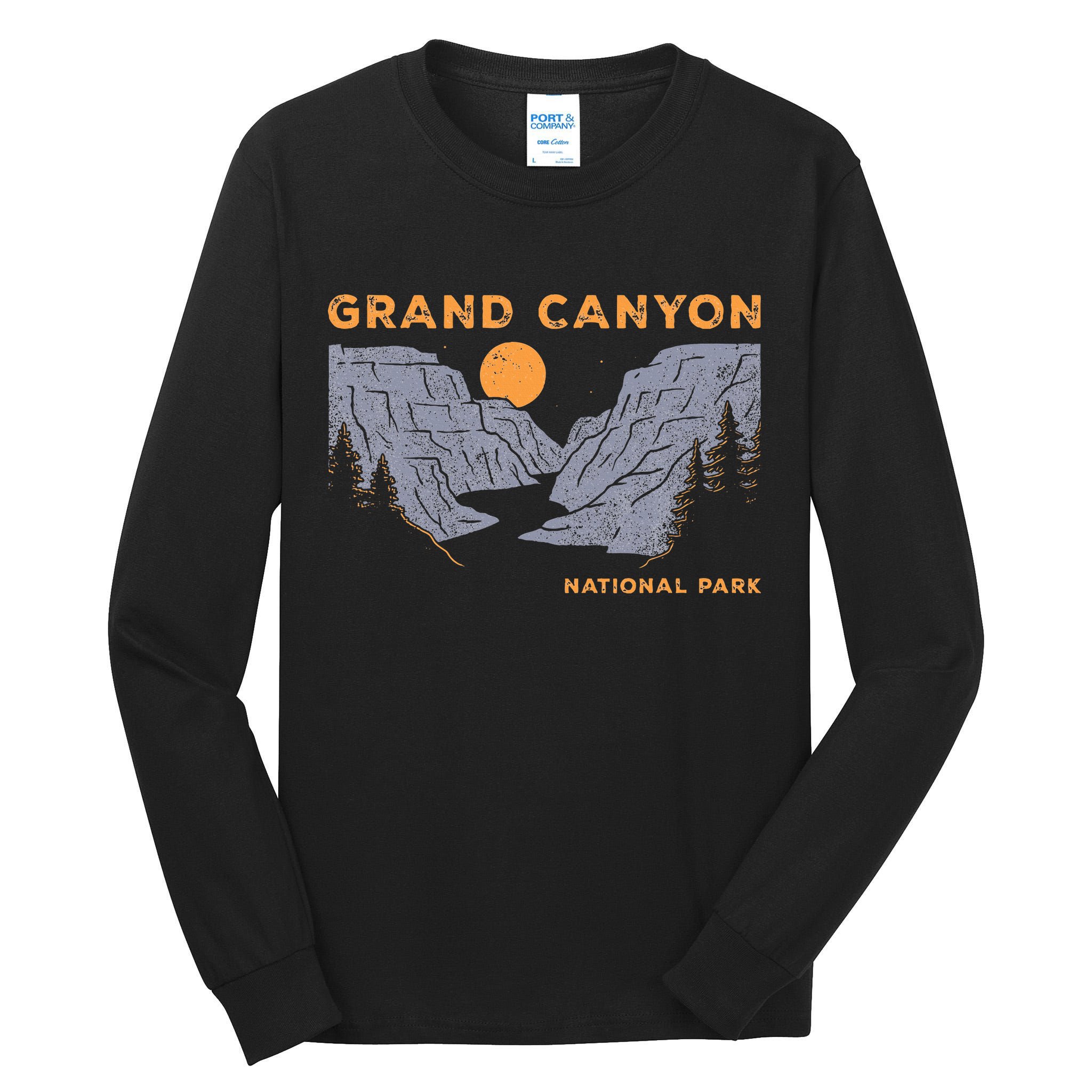 Grand Canyon National Park Arizona Vintage Tall Long Sleeve T-Shirt