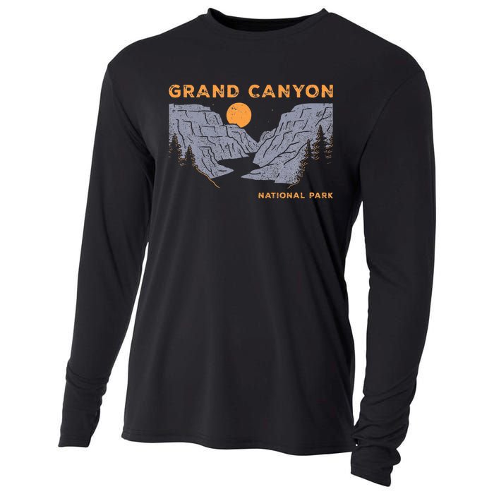 Grand Canyon National Park Arizona Vintage Cooling Performance Long Sleeve Crew