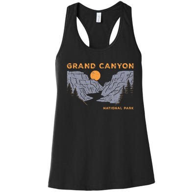 Grand Canyon National Park Arizona Vintage Women's Racerback Tank