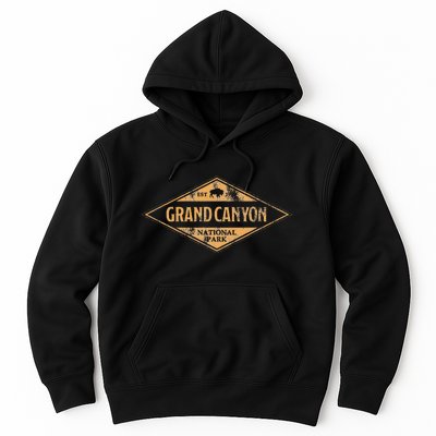 Grand Canyon National Park Bison Graphic Hiking Hoodie