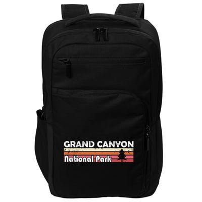 Grand Canyon National Park Retro Style Vintage 70s 80s 90s Gift Impact Tech Backpack