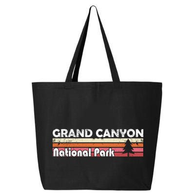 Grand Canyon National Park Retro Style Vintage 70s 80s 90s Gift 25L Jumbo Tote