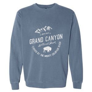 Grand Canyon National Park Arizona Hiking Camping Gift Great Gift Garment-Dyed Sweatshirt