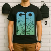 Go Camping original design for camp and wilderness campers T-Shirt