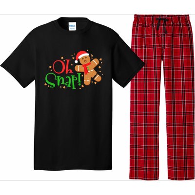 Gingerbread Christmas Oh Snap! Baking Baker Holiday Meaningful Gift Pajama Set